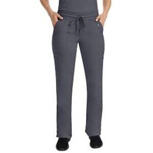 Purple Label by Healing Hands Tanya Scrub Gray Cargo Pants Women's size 2X